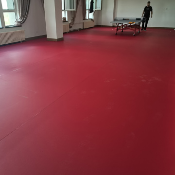 vinyl Sports Flooring: indoor table tennis court