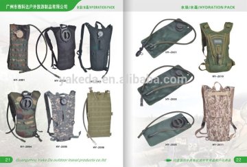 hot sale Tactical hydration pack with bladder / custom hydration pack/ water bag