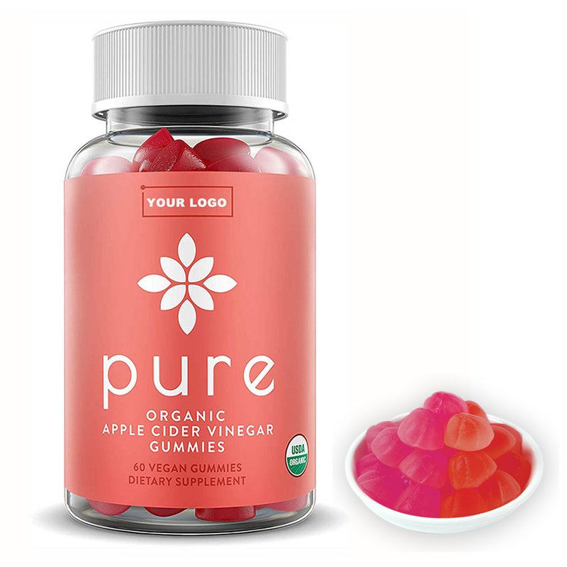 OEM/ODM Bulk Vegan Pure Weight Loss Pure Organic Apple Cider Vinegar Gummies For Body Slimming