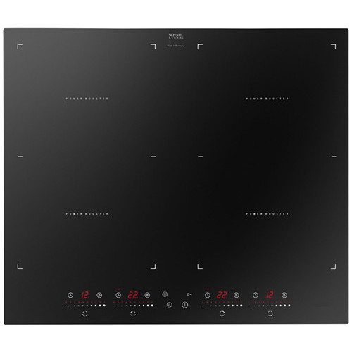 Amica hobs inducción cerámica negra