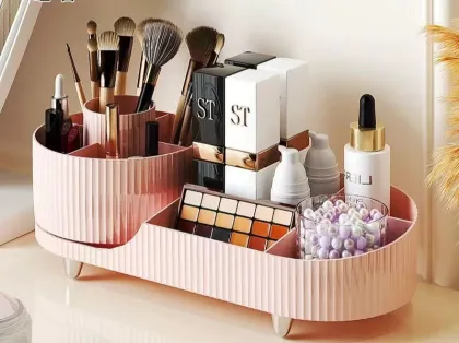 Rotating Makeup Organizer