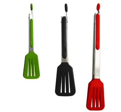 Ice Salad Pork Pasta Tong Silicone Kitchen Cooking Tools