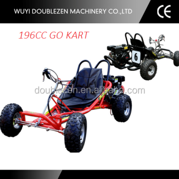 196cc 4 Stroke Gas-Powered Single Person Mini Go Kart