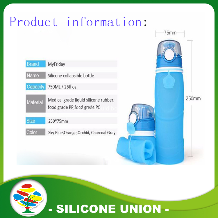 silicone water bottle