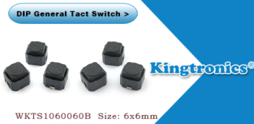 Kt Kingtronics DIP Tactile Switch WKTS1060060B 6*6mm