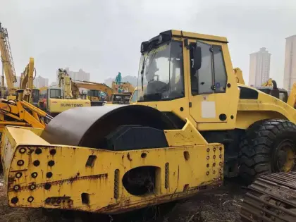 Used Bomag Single Drum Road Roller