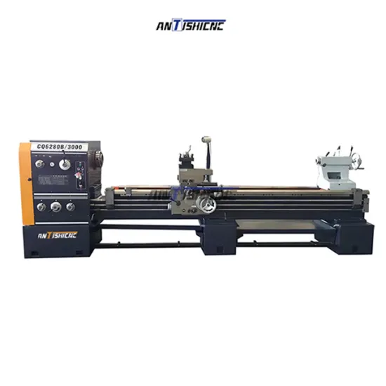 China's Best Price for High-Quality ANTISHICNC CQ6280B Metal Manual Lathe Machines: 2000mm & 3000mm Horizontal Universal Lathes