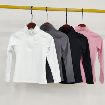 6-14 Age Children Long Sleeve Horse Riding Tops