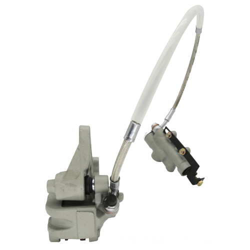 Aluminum Silvery Motocross Rear Brake Pump Assembly and Caliper Kit for KTM MXC, SXS, XCW, EXCF Motorcycles