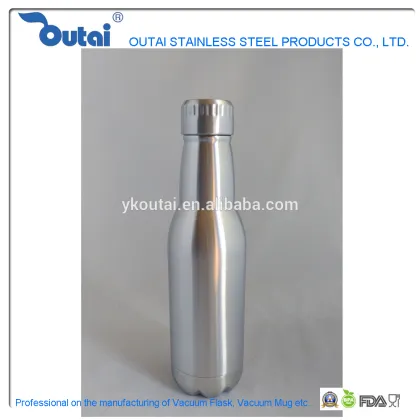 Double wall Stainless Steel Vacuum bottle water bottle Cold Water Bottle