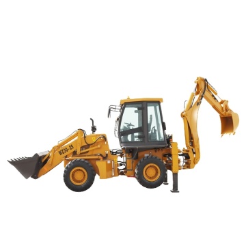 Chinese 2.5 Tons 4WD Wheel Backhoe Loader Excavator Manufacturer