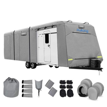 UV Resistant Non-Woven Fabric Waterproof RV Cover Custom Factory