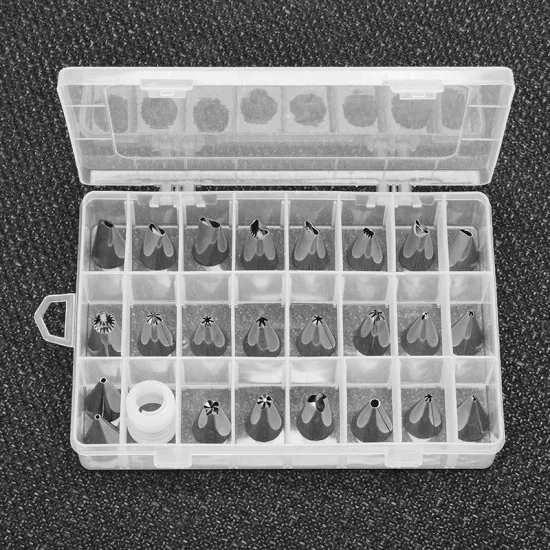 Hot Sale Multi-Flower Pattern Stainless Steel Russian Tips Nozzles for Cupcake Decorating