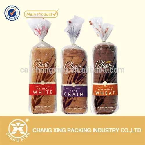 Transparent Twist Film For Bread Sachet Packaging Bag