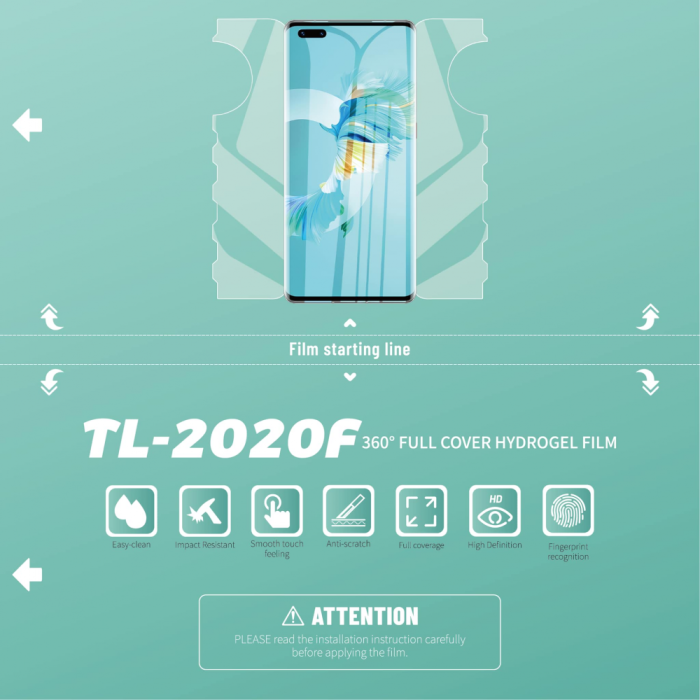 360 pelindung layar tertutup penuh