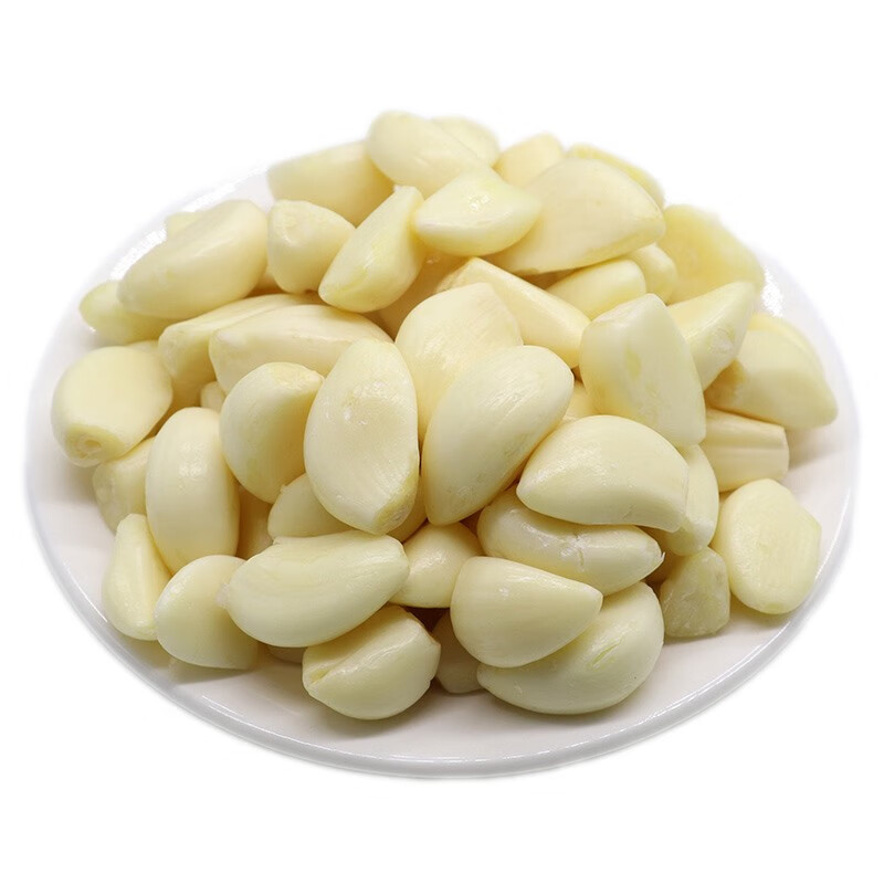 peeled garlic