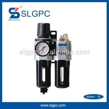 Aluminiun material best price air filter regulator lubricator air source treatment units PT1/4 MACP300-08A