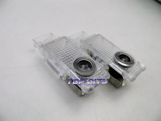 one year warranty cadillac car led welcome light logo for Porsche 997
