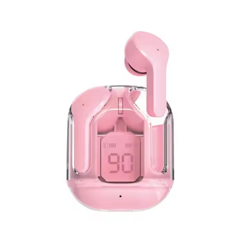 TWS Air31 Crystal: Wireless Earbuds with Bluetooth, LED Display, Gaming Function, and Waterproof Sports Headphones