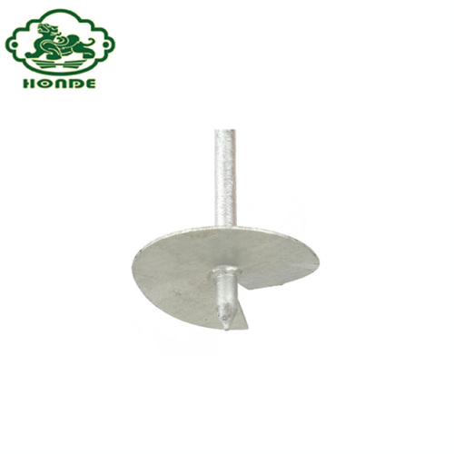 Galvanized Steel Earth Anchor Ground Screw