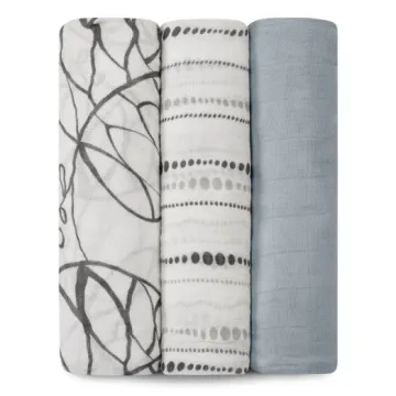 3-Pack Baby Blanket Wholesale Gauze Muslin Swaddle Blanket