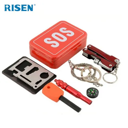 Disaster multifunction sos emergency survival kits