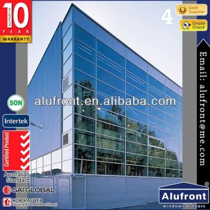 Invisible Aluminium Curtain Wall/Glass curtain wall
