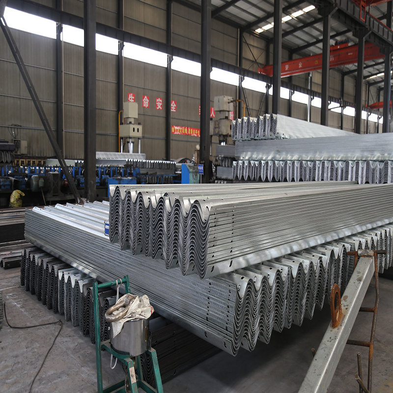 Zinc Coating W Beam Guardrail Metal Highway Guardrail