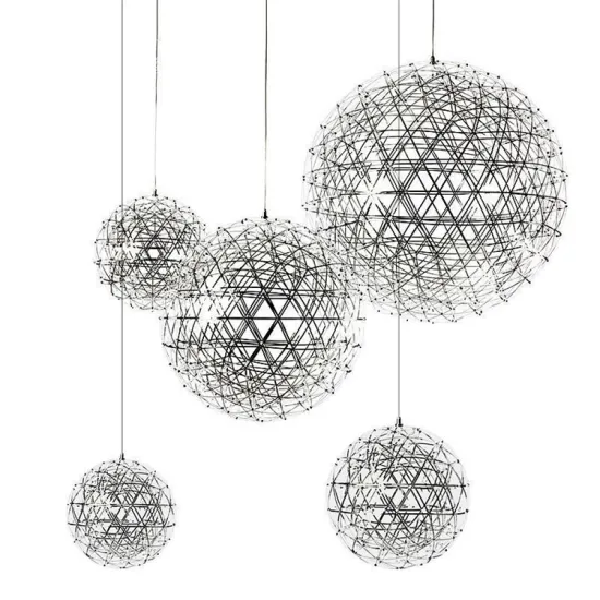 Indoor New Design Led Ball Metal Wholesale Chandelier