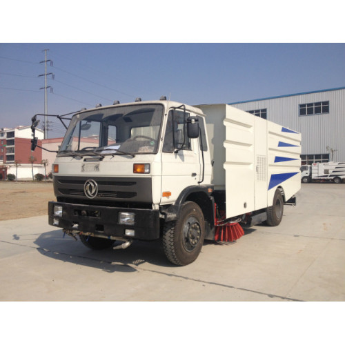 Camion de balayeur standard populaire à 6 roues