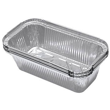 750mL Aluminum Foil Container, SGS and FDA Marks, Sliver Color