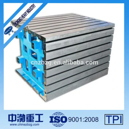 National Standard with t-slots Cast Iron Box Cube