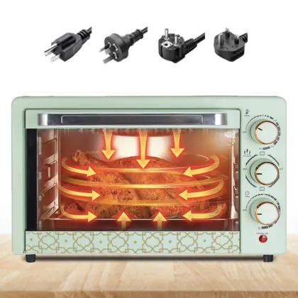 Stainless Steel Electric Oven for Home Use: Perfect for Baking Bacon, Pastries, Cakes, and Bread