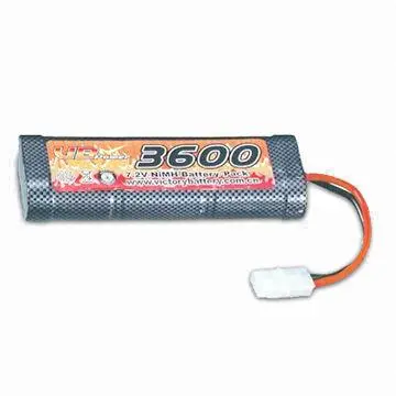 7.2V/3,600mAh High Power NiMH Battery Packs for RC Car