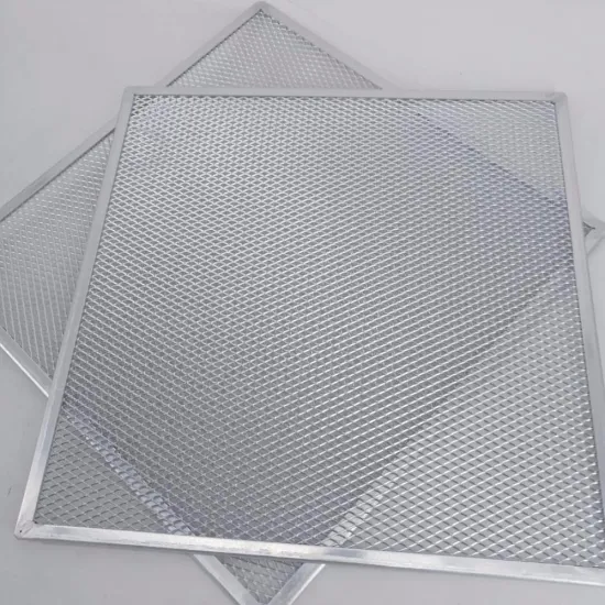 Customized Aluminum Square Pizza Screens and Wire Mesh Pizza Trays