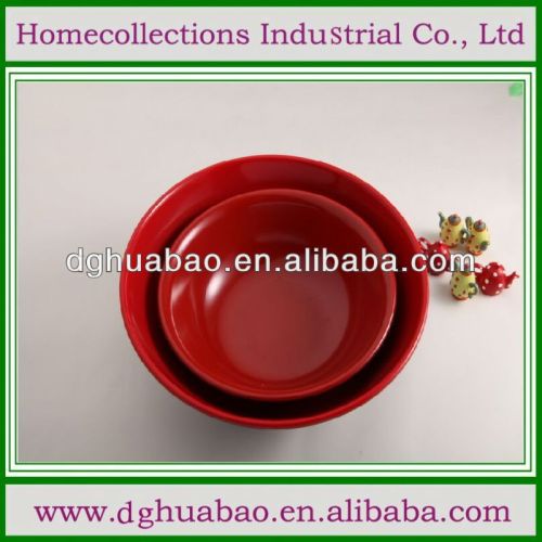 mlamine bowl with cover