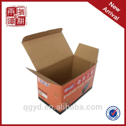 Industry products corrugated paper box