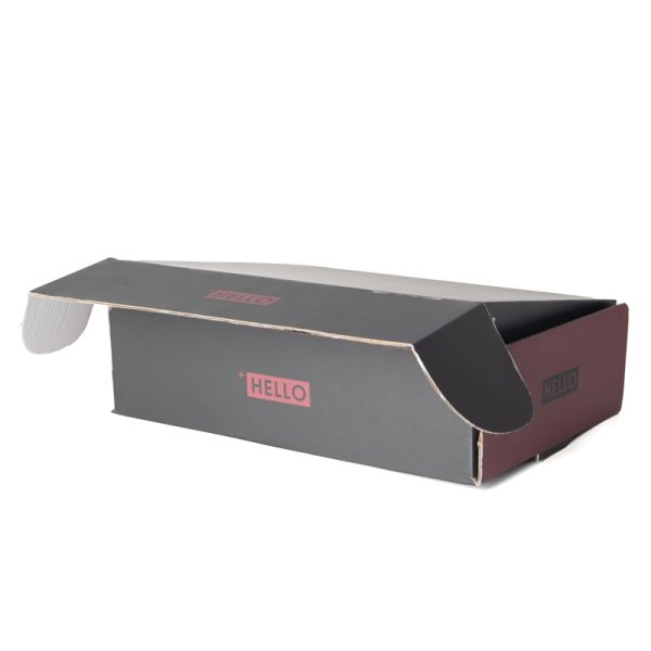 Pink Corrugated Paper Mailer Shipping Boxes