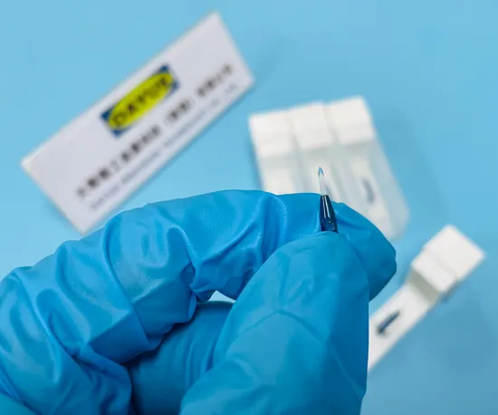 Сапфировый нож для пересадки волос по индивидуальному заказу