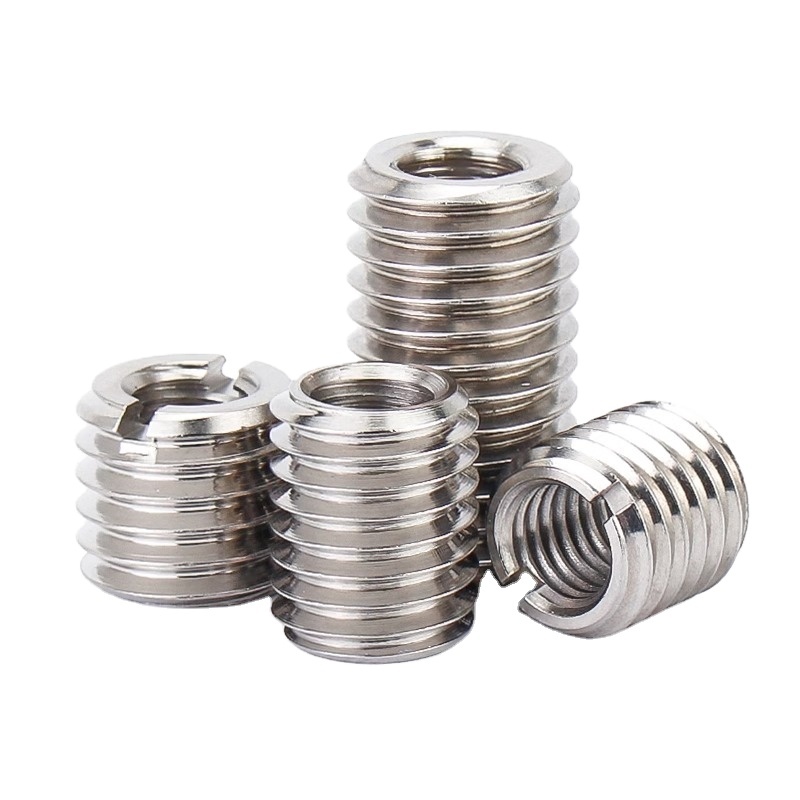Chinese Factories Customizable Stainless Steel M5 M6 M8 Thread Insert Nut Wood Galvanized Zinc Plated Finish Black Oxide Mining