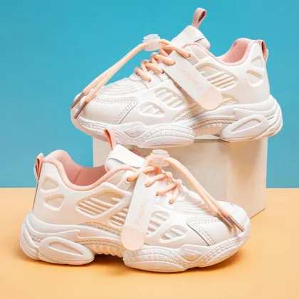 Spring and Summer Children's Breathable Mesh Sneakers for Boys and Girls