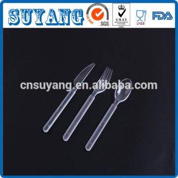 Transparent Plastic Dinnerware For Airline Use