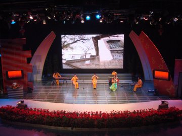 Ph6mm 1 / 8 Scan 3528 27767 Dot Oem Stage Led Screens With Refresh Frequency 300hz - 500hz