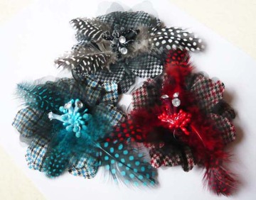 Decorative Bows for Sale with Feather and Beads