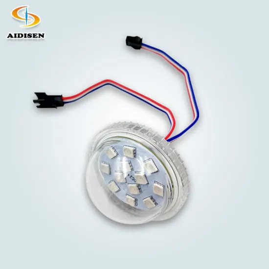 WS2811 IC 45mm White IP65/IP67 Addressable RGB LED Light DC12V