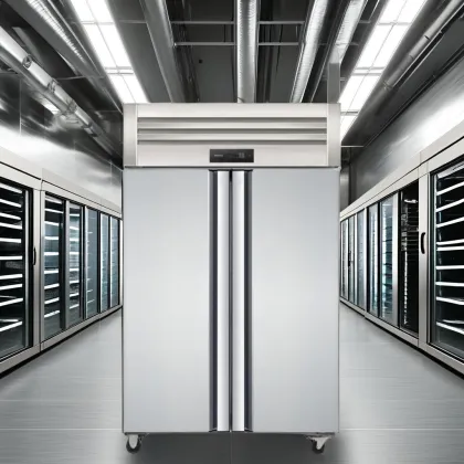 Commercial Stainless Steel Four Door Fridge Refrigerator