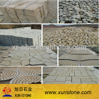 China Hot selling cheap granite paving stone