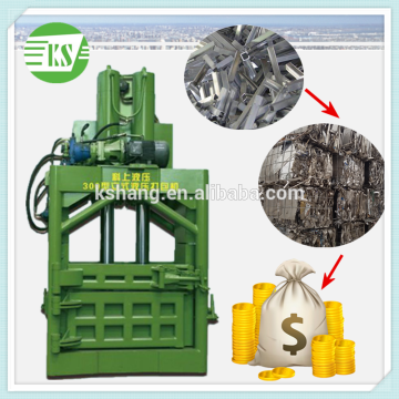 China Export Tin Cans Mixed Scrap Metals Baler