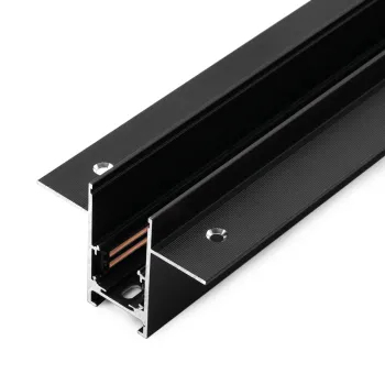 Modern 4-Wire Track Rail 12-48V Aluminum 6063-T6 Recessed LED Light