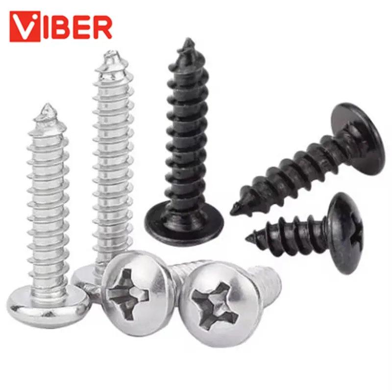 Self-Tapping Stainless Steel 304/316 CSK Flat Head Screw for Wood and Chipboard